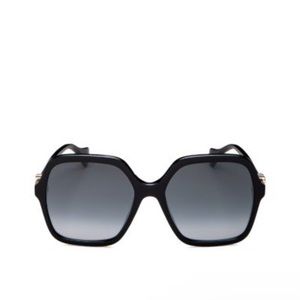Gucci Geometric Sunglasses, 56mm